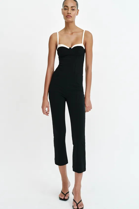 BODY MIT KONTRASTTR\u00c4GERN | Zara DE