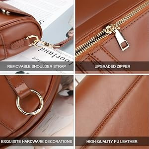 JBB Women Saddle Shoulder Bag Clutch Purse Small Crossbody Bag Satchel Bags Handbag PU Leather | Amazon (US)