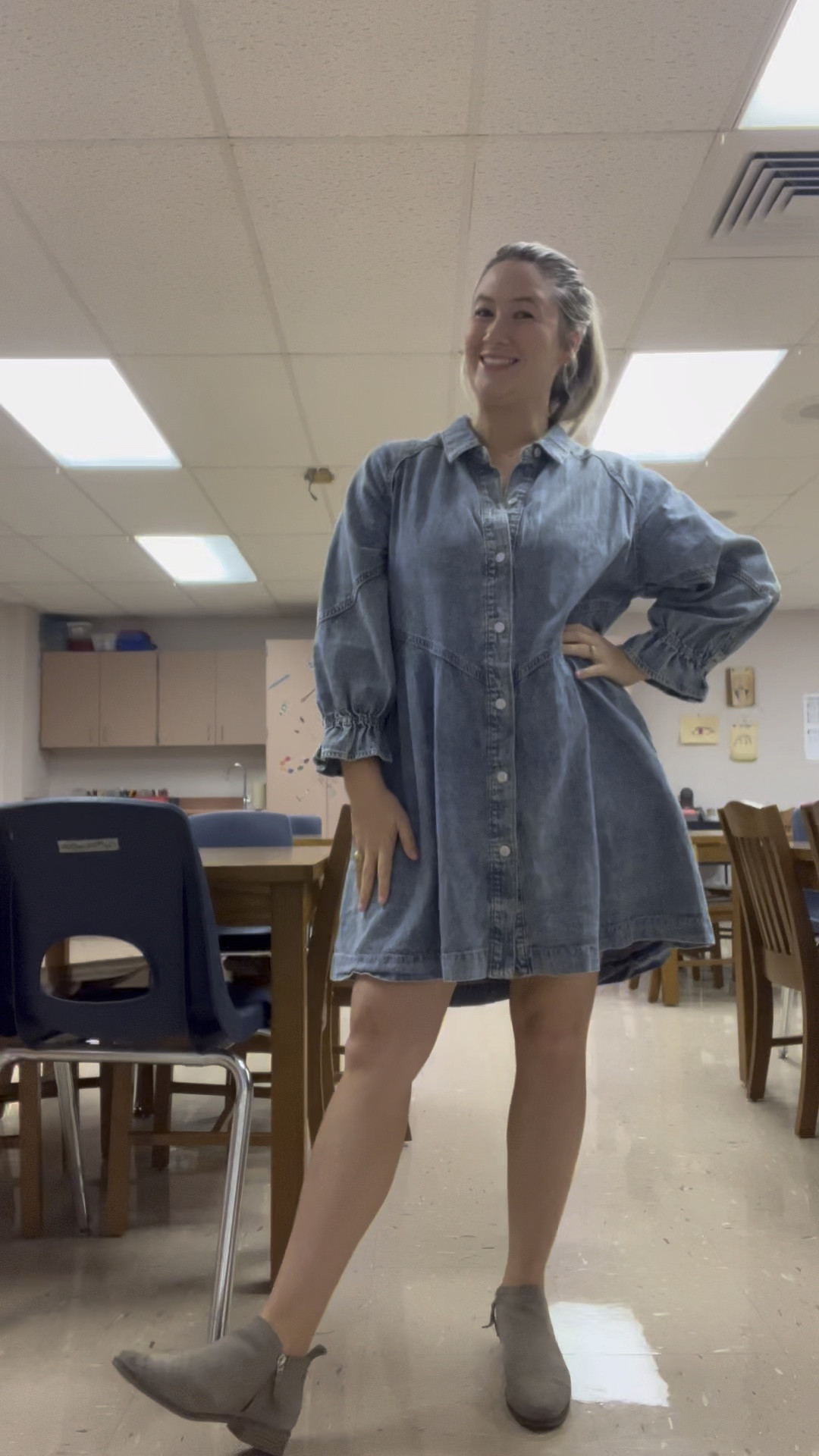 First full week of school done! Got so many complements on this dress

#LTKbeauty #LTKshoecrush #LTKworkwear