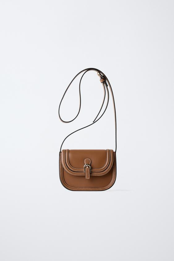 BUCKLE MINI CROSSBODY BAG | Zara US