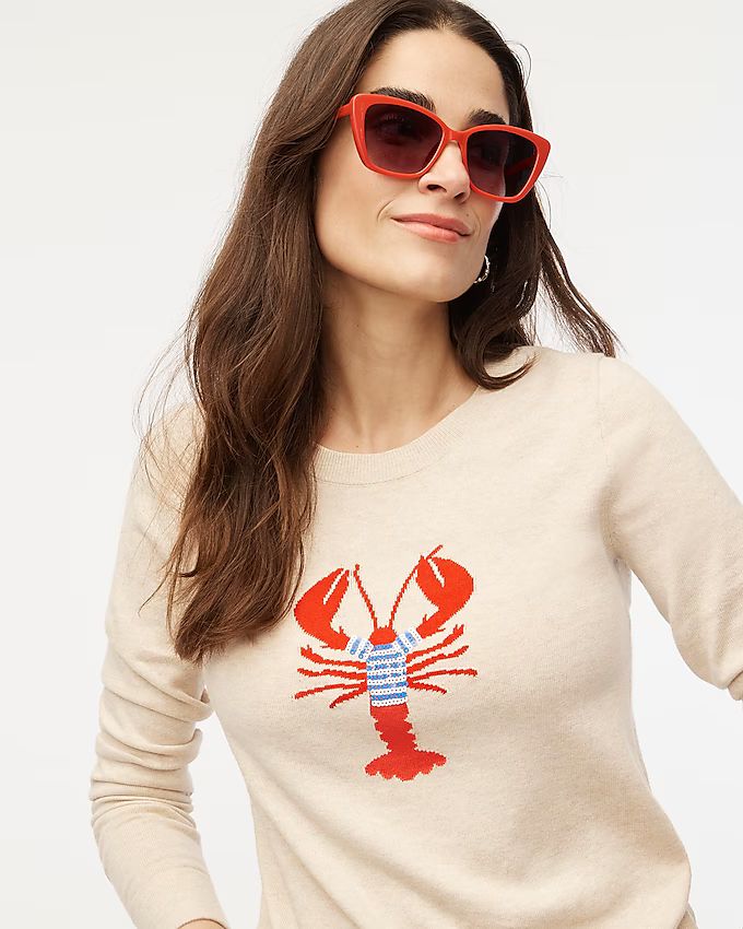 Lobster Teddie sweater | J.Crew Factory