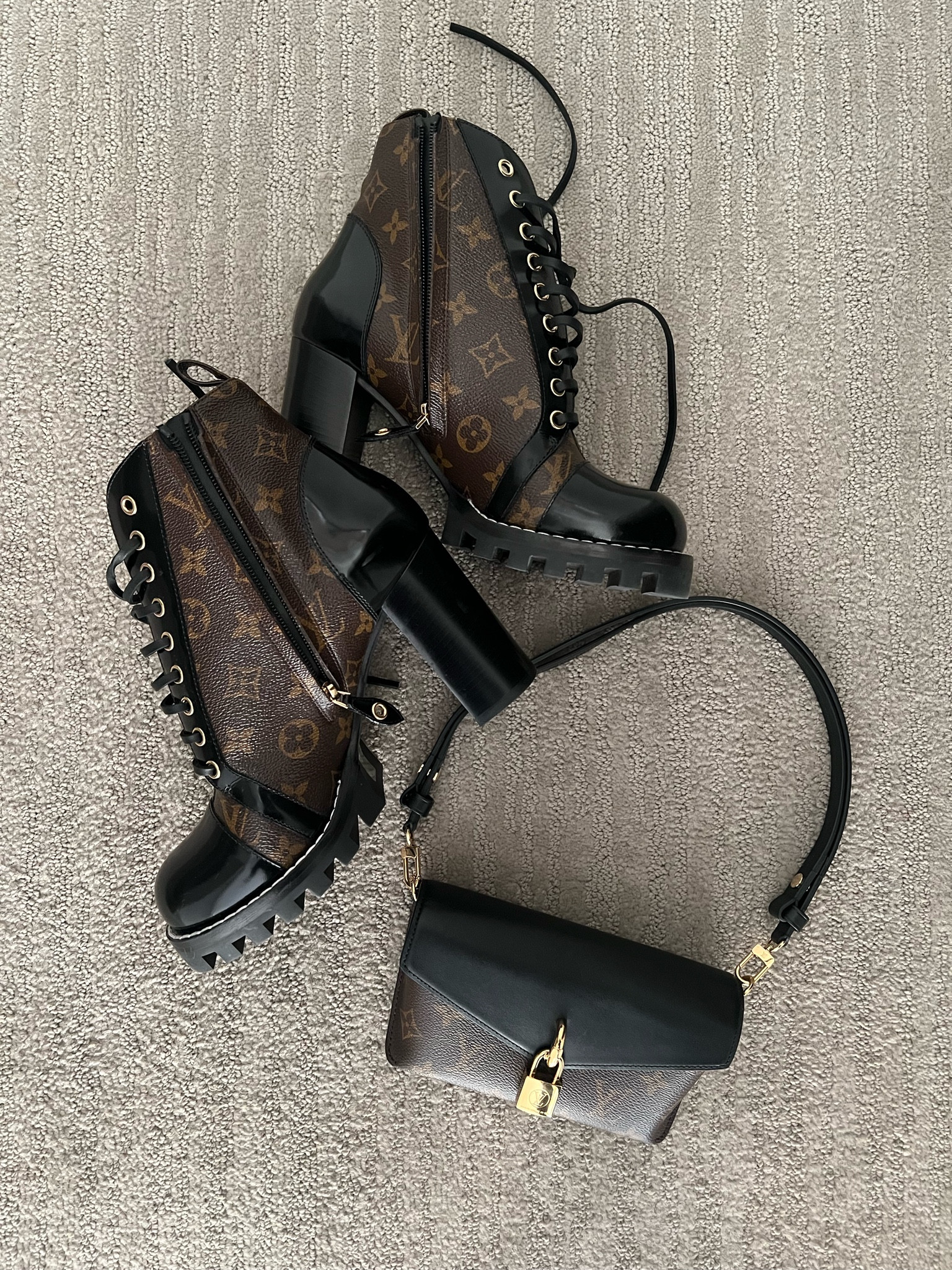 Combat boot season but make it stylish. 

#bootseason #louisvuitton #womensfashion #luxestyles #fashion #styledwithintention 

#LTKstyletip #LTKGiftGuide