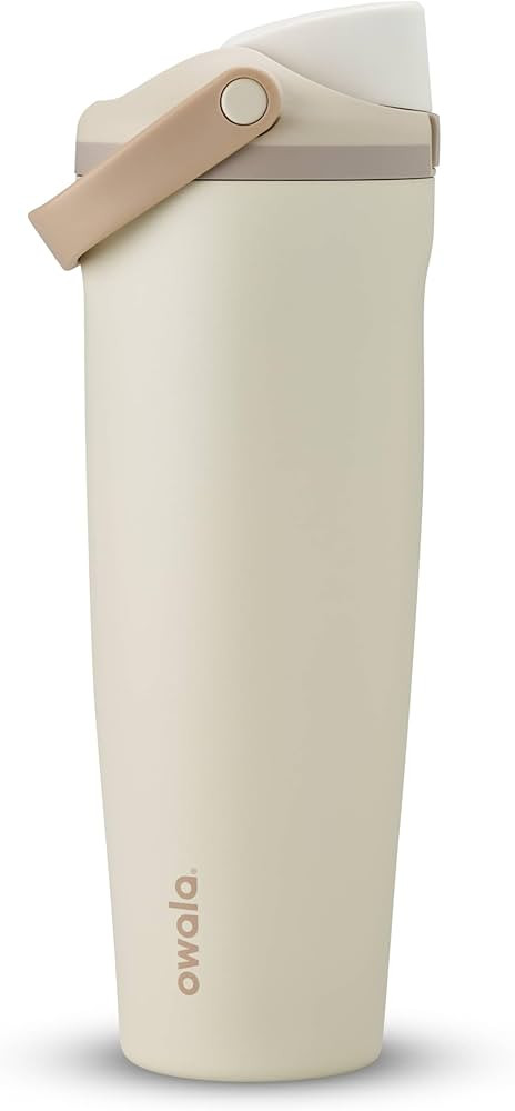 Owala FreeSip Sway - Stainless Steel - 40-oz. - Tan (Lightly Toasted) | Amazon (US)