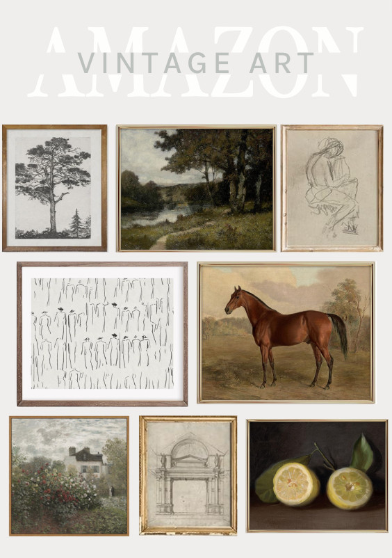 Shop my Amazon vintage art roundup! Home, decor, artwork, vintage, framed art, lemons, horse, tree art, sketch, landscape 

 #LTKHome #LTKSaleAlert #LTKStyleTip