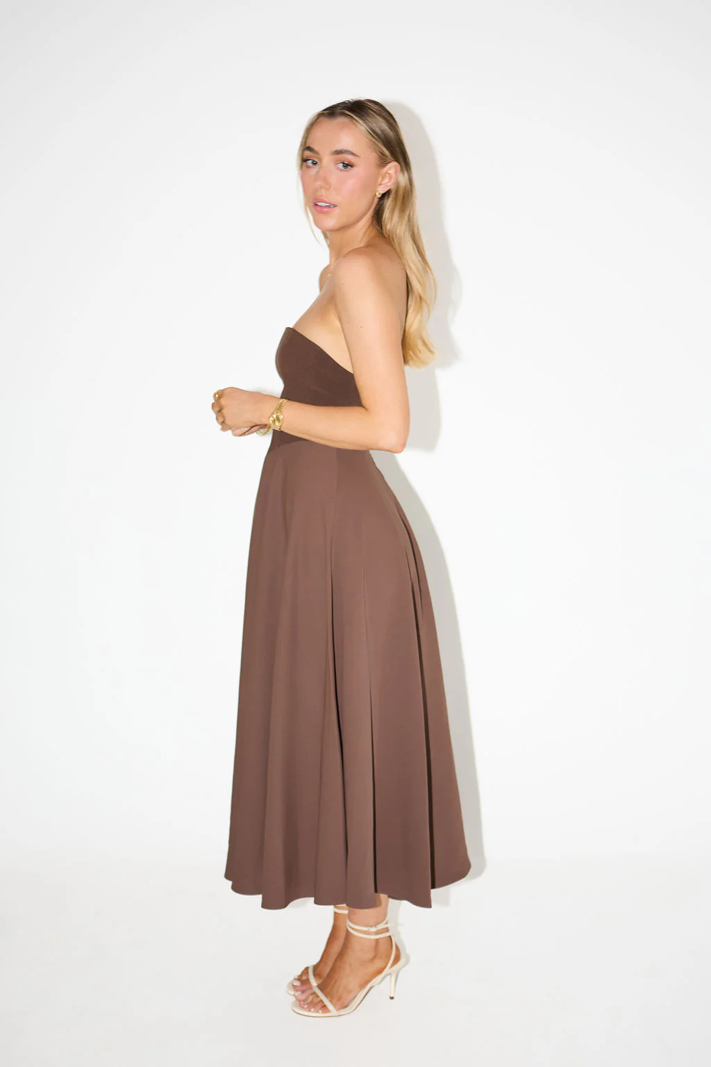 The Ultimate Muse Strapless Midi Dress | Odd Muse