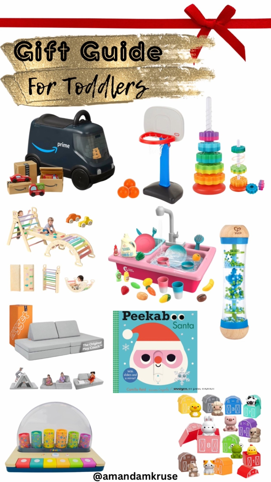 Gift guide for toddlers 

Cyber Monday deals, Amazon gift guide, holiday gift guide, gifts for toddlers, toddler gifts, toys 

#LTKGiftGuide #LTKHoliday #LTKCyberWeek