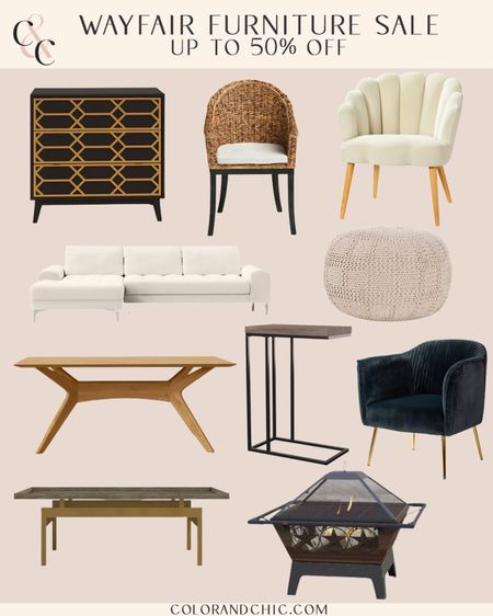 Wayfair BIG Furniture Sale! A ton of items on sale for great prices and up to 50% off. Including dining, bedroom, living and outdoor furniture! 

#LTKhome #LTKsalealert #LTKstyletip