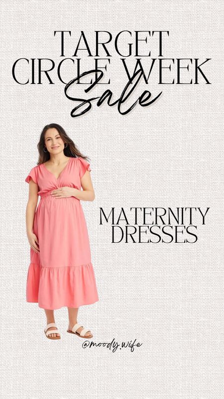 Maternity Dresses from Target • cute maternity dresses for a baby shower • cute maternity dresses • target dress #targetfashion #bumpoutfits 

#LTKbump #LTKxTarget #LTKbaby