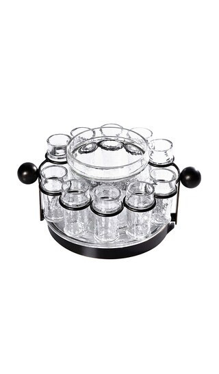 The Favorites Agave Ten Shot Tequila Set With Ice Bucket in Neutral. | Revolve Clothing (Global)