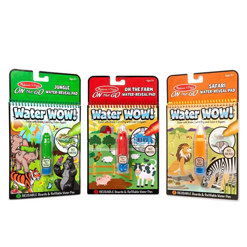 Melissa & Doug Water Wow Bundle Jungle Safari Farm | Target