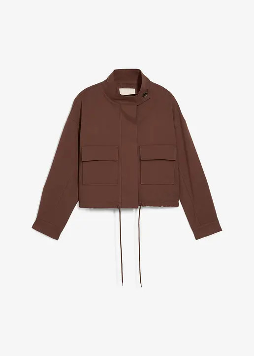 Kurze Übergangsjacke aus Viskose-Mix | Bonprix DE