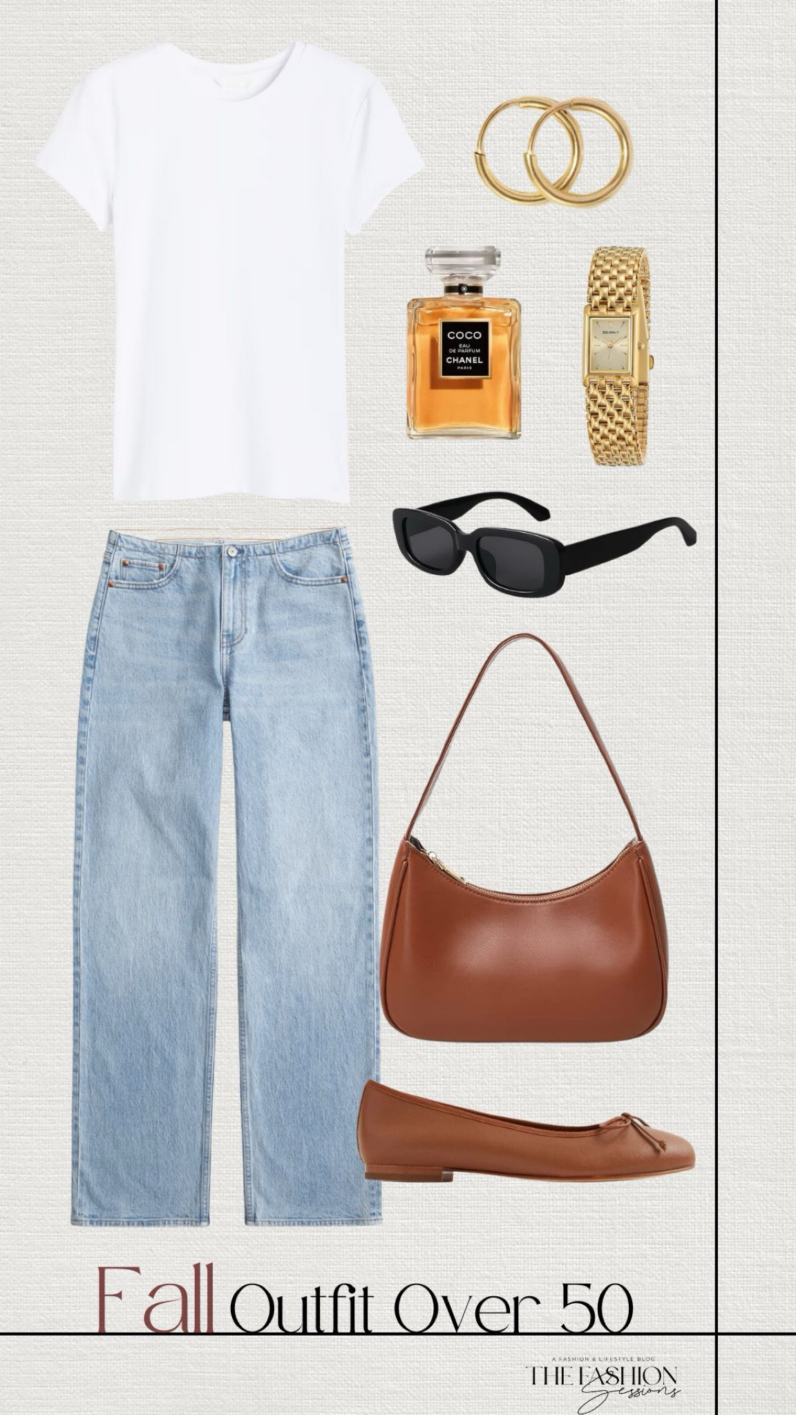 Early Fall Outfit |White T Shirt |Blue Jeans |Ballet Flats | Shoulder Bag | Sunglasses |

#LTKShoeCrush #LTKSeasonal #LTKStyleTip