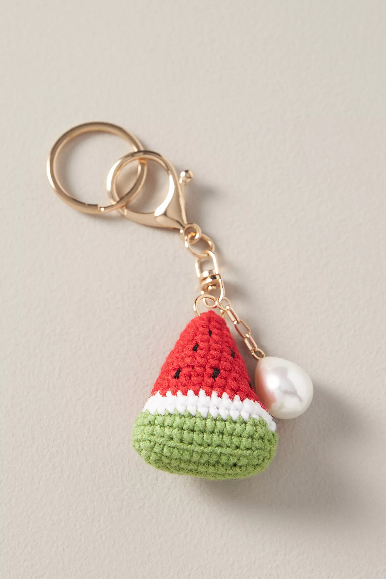 Fruit Crochet Bag Charm | Anthropologie (US)