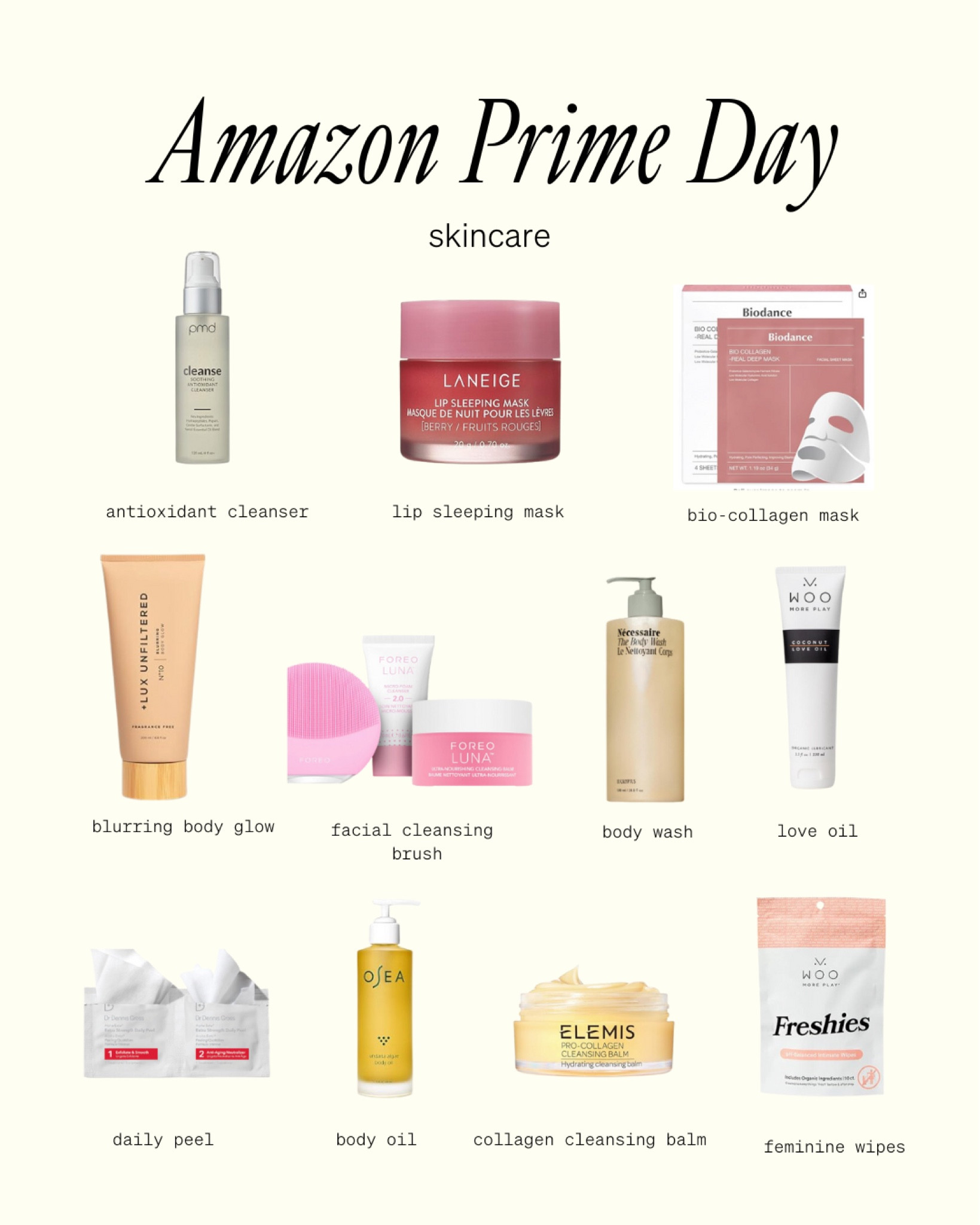 Amazon Prime Day: skincare