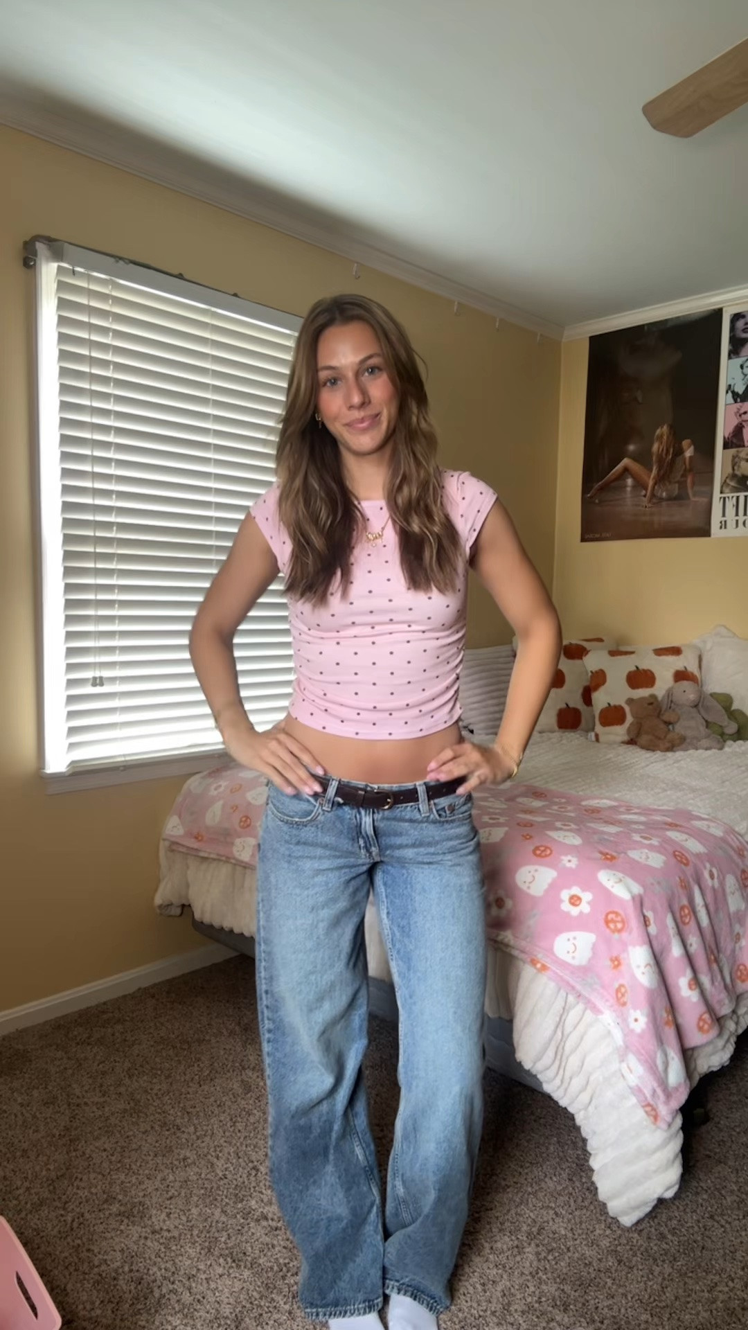 Cute polka dot outfit idea for early fall!

#falloutfitswomen

#LTKootd #LTKSeasonal #LTKSaleAlert