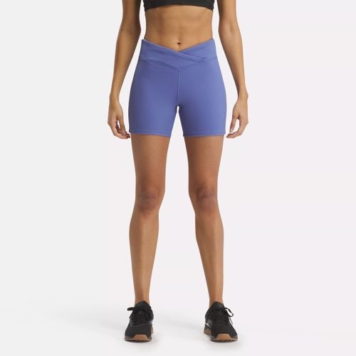 Studio Ribbed High-Rise Bike Shorts | Reebok US