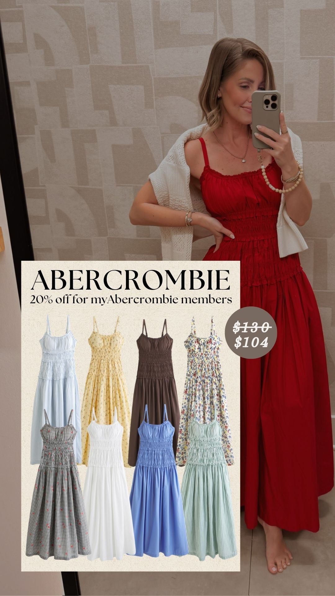 20% off for myAbercrombie members right now!!

sale alert, spring fashion, new arrivals, maxi dress, vacation outfit, spring break finds under 100, amanda west 

 #LTKootd #LTKSeasonal #LTKSaleAlert