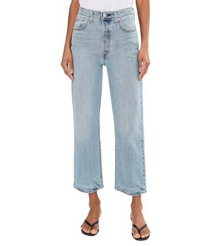 Levi's® Womens Ribcage Straight Ankle Let's Share 30x27 | Amazon (US)