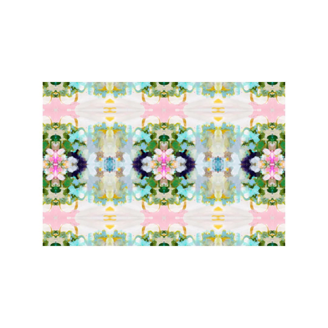 Nantucket Bloom Floor Mat2' x 3' | Laura Park Designs