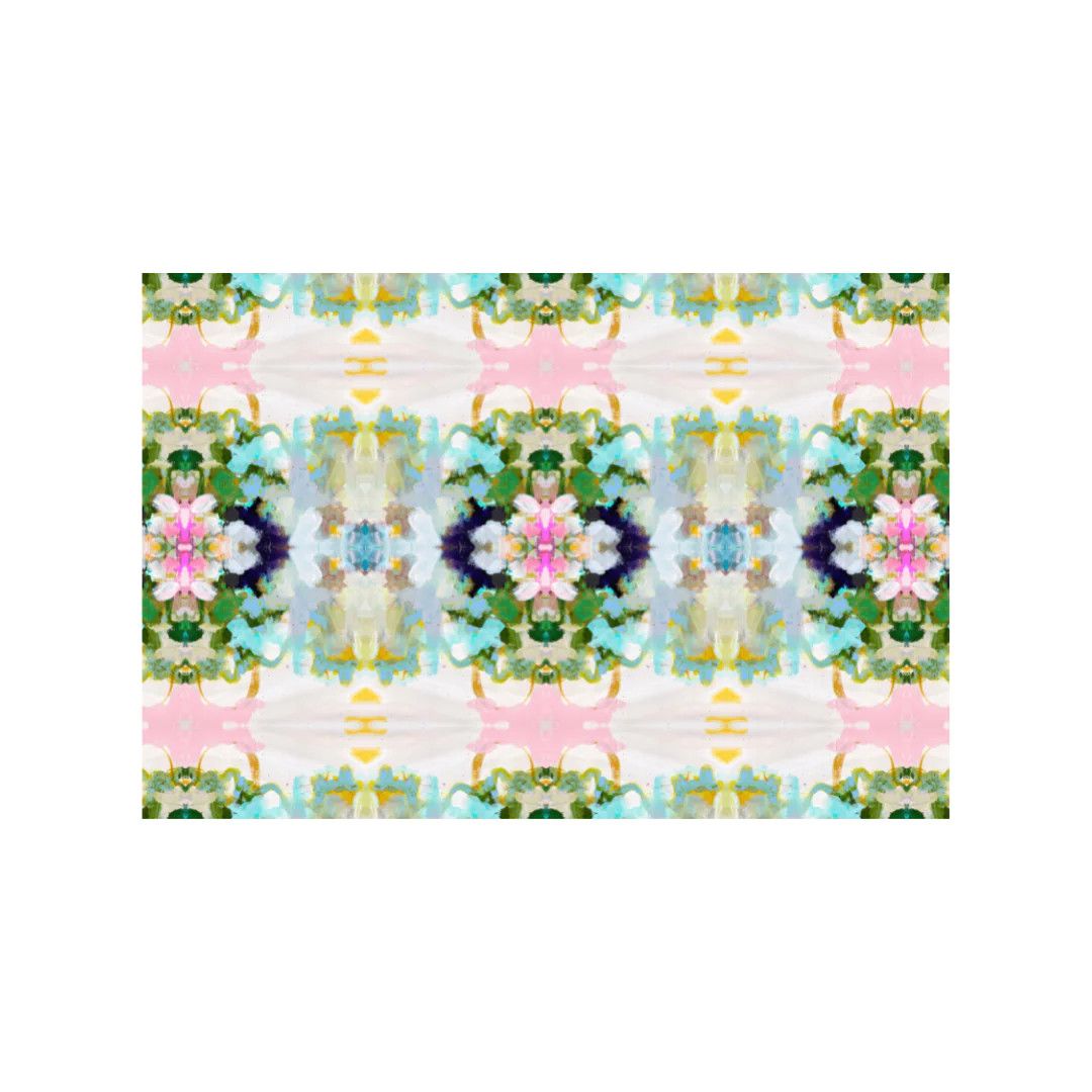 Nantucket Bloom Floor Mat2' x 3' | Laura Park Designs