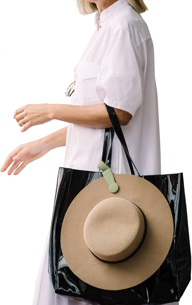 KLIPSTA Hat Clip - Magnetic Hat Holder for Traveling Bags, Backpacks, Purses, Totes and More, Han... | Amazon (US)