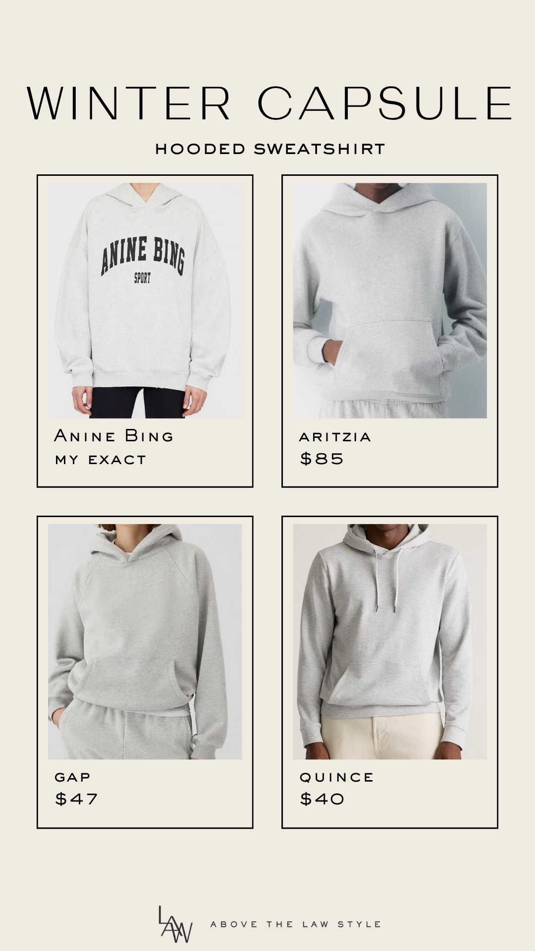 Winter Capsule: Hooded Sweatshirtt

#LTKFindsUnder100 #LTKFindsUnder50 #LTKStyleTip
