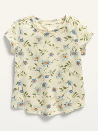 Short-Sleeve Printed Tee for Toddler Girls | Old Navy (US)