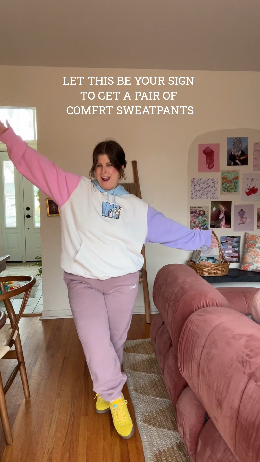 These sweatpants are so cozy & comfy! They’re so soft, like a cloud! ☁️ I’m in a size XS. They run oversized  

#LTKootd #LTKSpringSale #LTKPetite