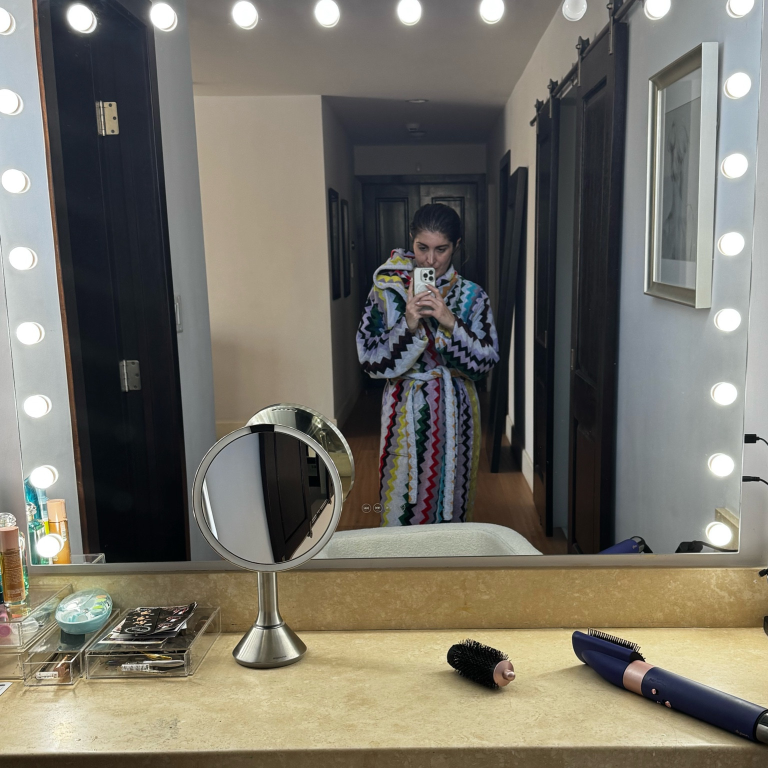 My getting ready essentials:

My Missoni robe and Dyson air wrap. 🫶🏼

#LTKOver40 #LTKStyleTip #LTKHome