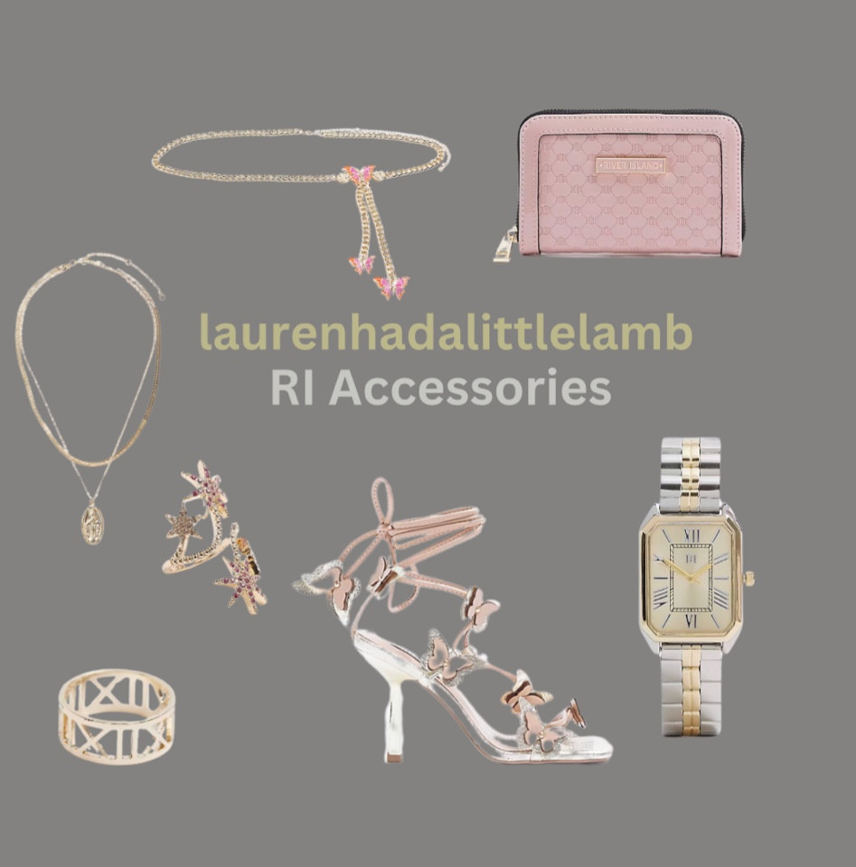 Girly accessories butterfly heels, gold jewelry, celestial ring, pink purse, mixed metal watch, waist chain with butterfly 

#LTKfindsunder50 #LTKstyletip #LTKGiftGuide
