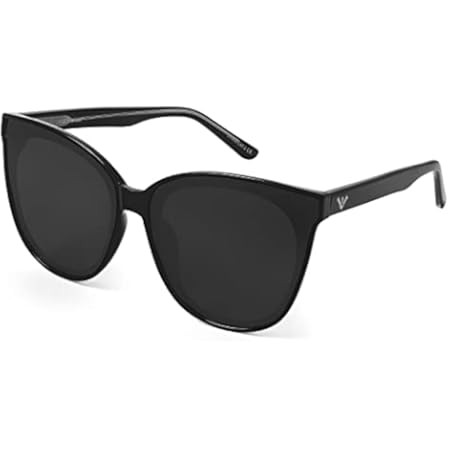 LVIOE Cat Eyes Sunglasses for Women, Polarized Oversized Fashion Vintage Eyewear for Driving Fish... | Amazon (US)