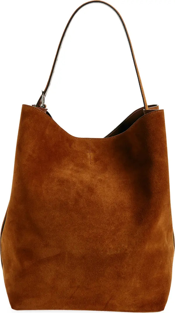 TOTEME Belt Strap Suede Tote | Nordstrom | Nordstrom