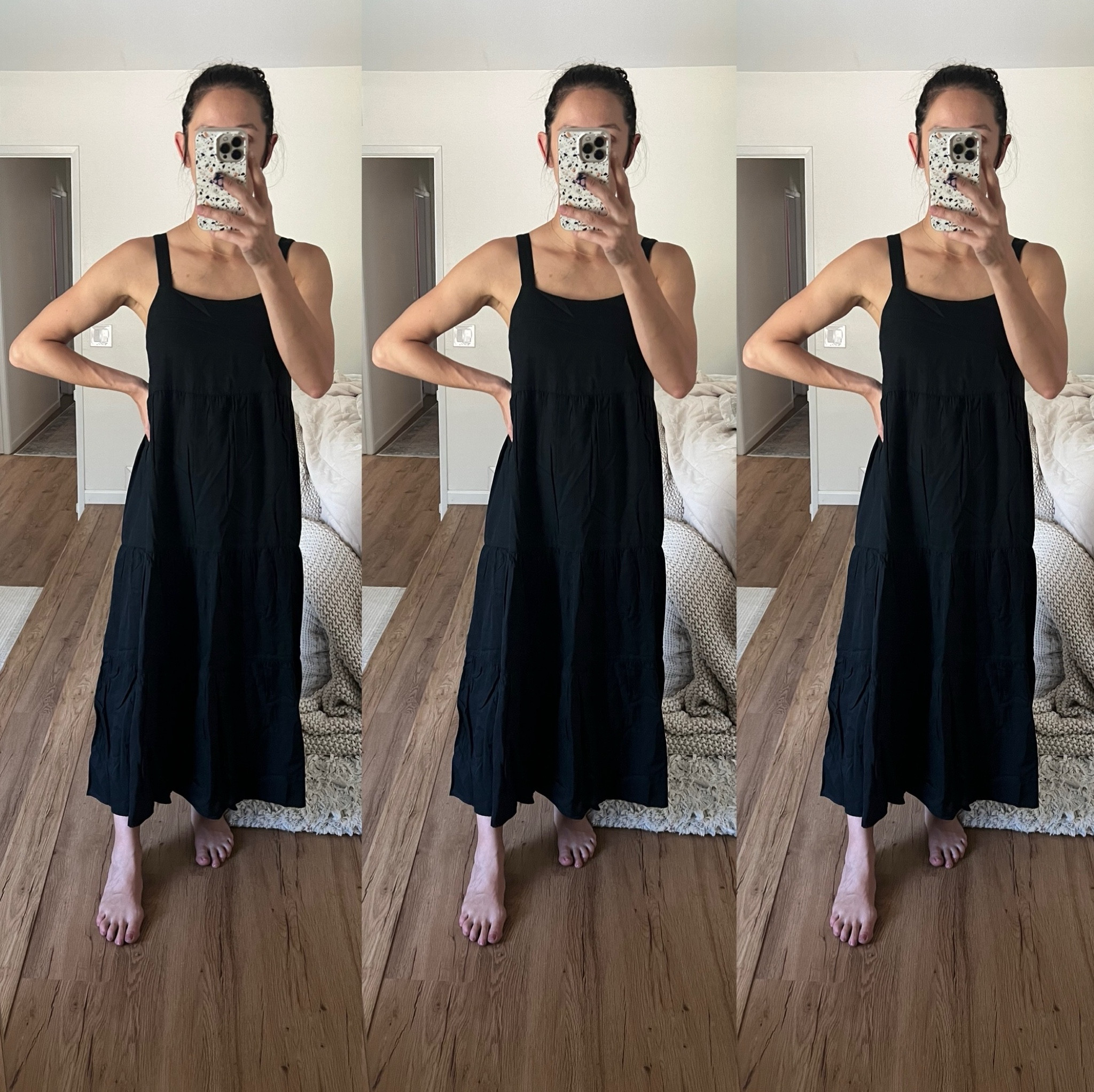 Loving this simple black dress 🖤 so easy to dress up or down! #lbd #blackdress #capsule

#LTKStyleTip #LTKFindsUnder100 #LTKBacktoSchool