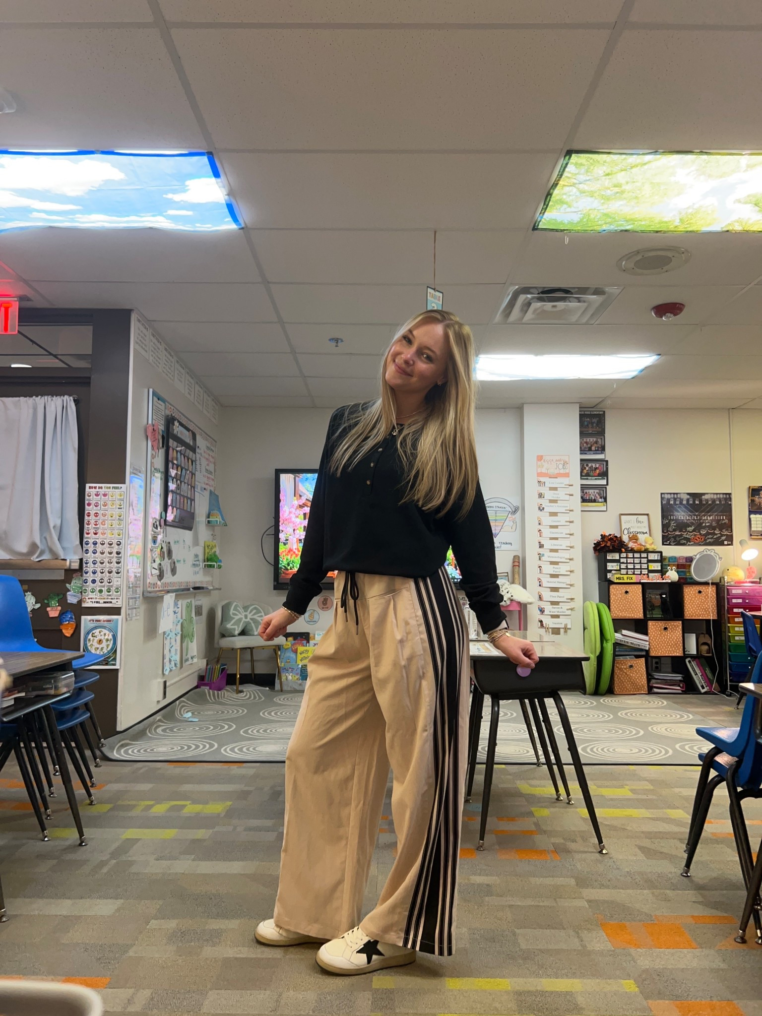 Comfy pants at work >>

🤎🖤🤎

#LTKootd #LTKWorkwear