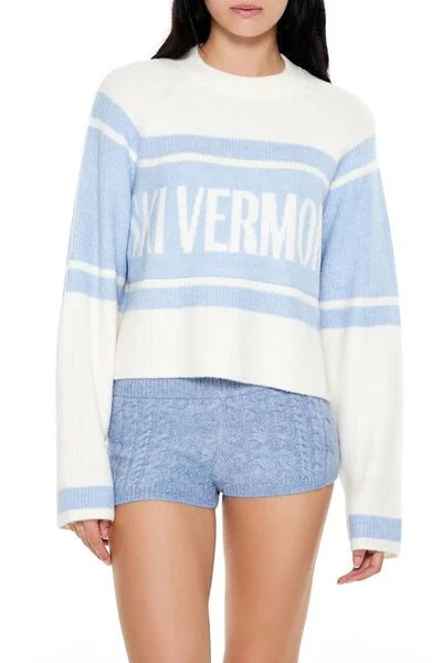 Ski Vermont Colorblock Sweater | Forever 21