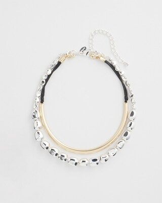 Mixed Metal Convertible Necklace | Chico's