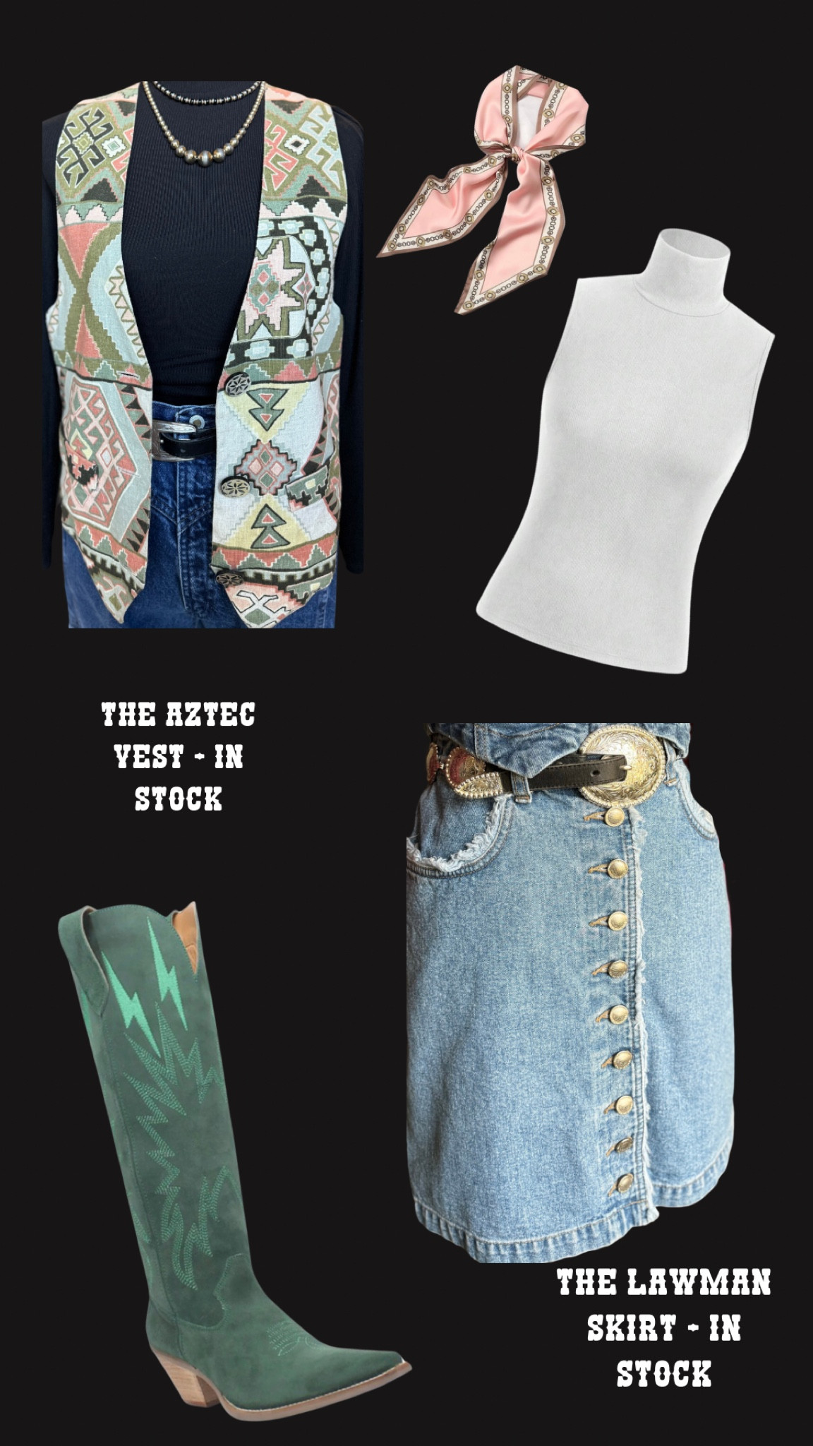 STYLING ITEMS FROM TCC - shop non-linked items @ theclassiccowgirl.com 🤎🪩