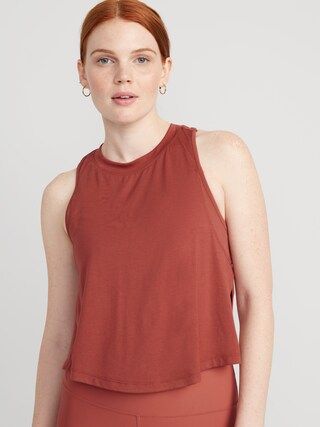 Sleeveless UltraLite All-Day Performance Cropped Top for Women | Old Navy (US)
