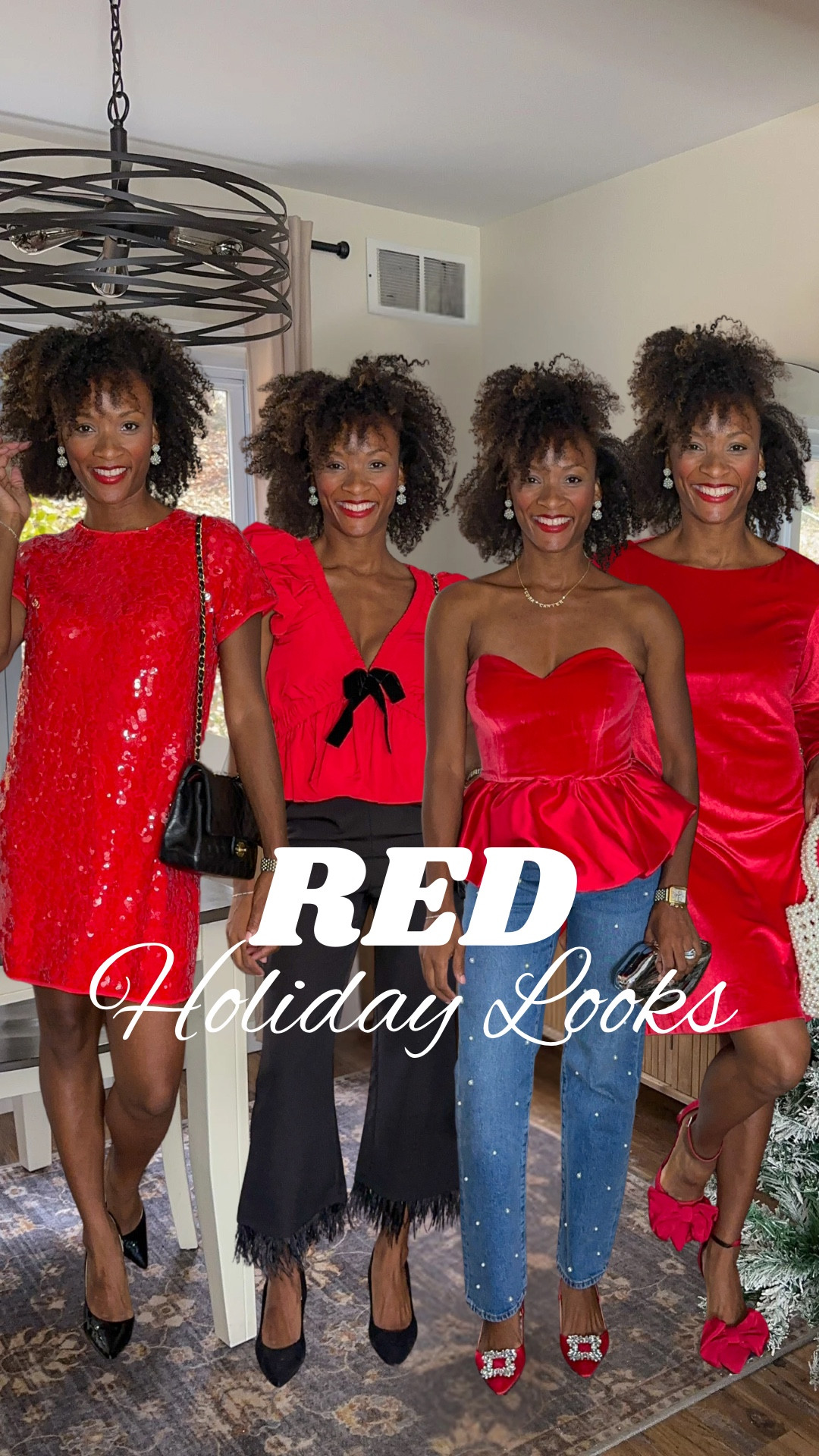 Red holiday looks ❤️

#LTKHoliday