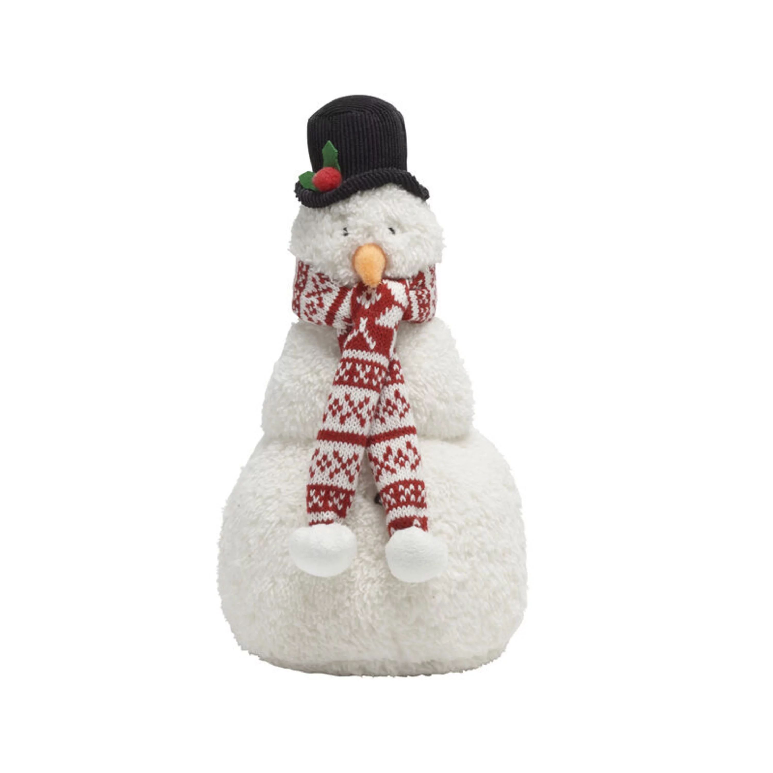 Elements 12-inch Polyester Snowman Door Stopper | Walmart (US)