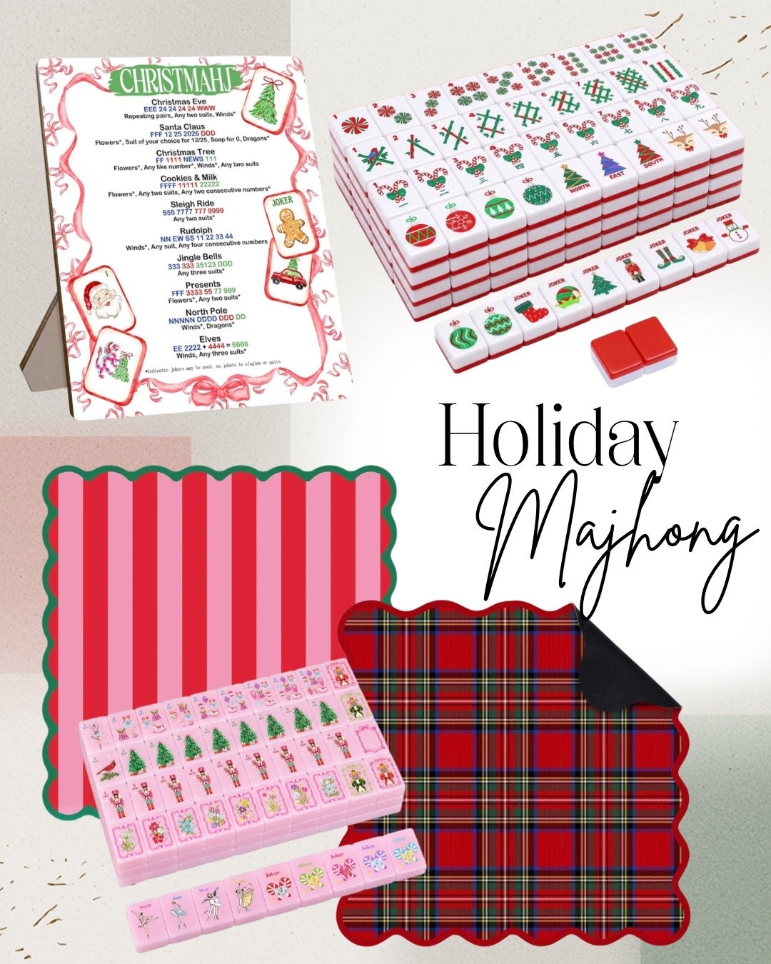 Holiday mahjong

#LTKSaleAlert #LTKHome