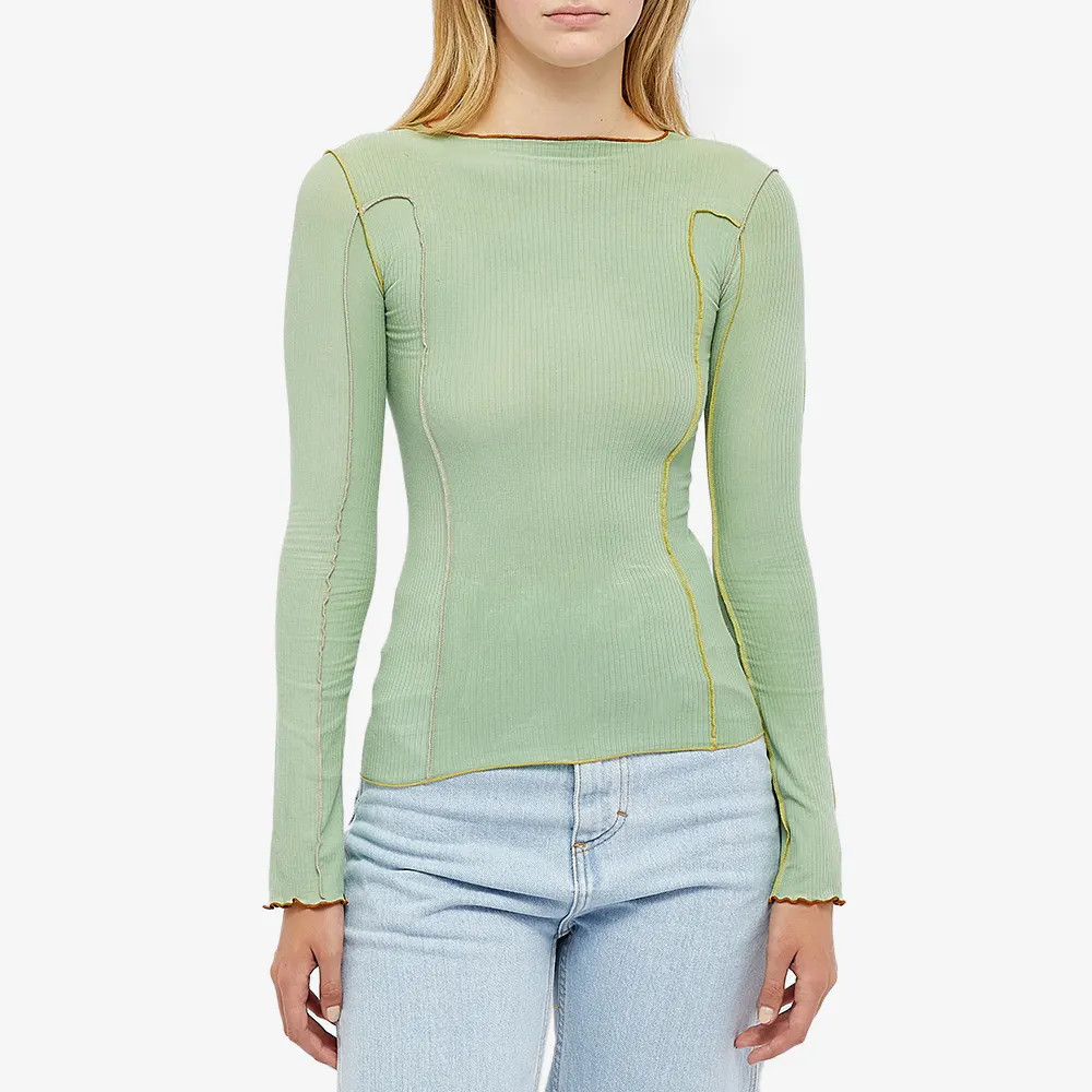 BASERANGE LONG SLEEVE OMATO TEE | End Clothing (US & RoW)