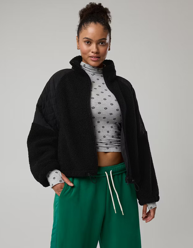 OFFLINE By Aerie Fluff Love Full Zip Jacket | Aerie