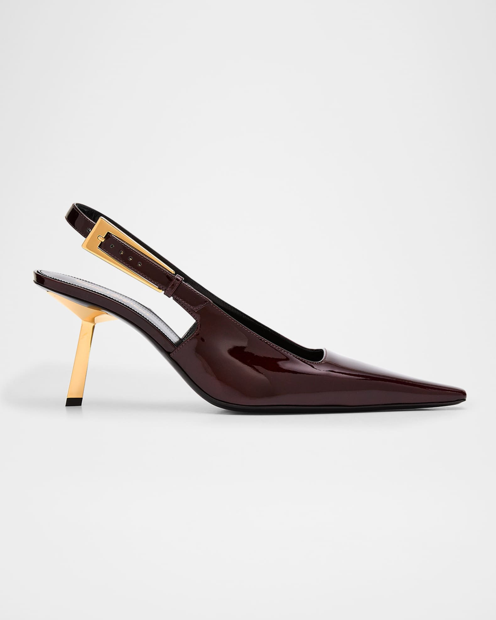 Lee Glossy Slingback Pumps | Neiman Marcus