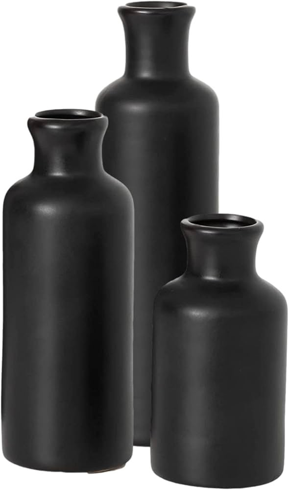 Sullivans Ceramic Vase Set, Modern Home Decor, Decorative Vase, Vases for Your Kitchen, Bedroom, ... | Amazon (US)