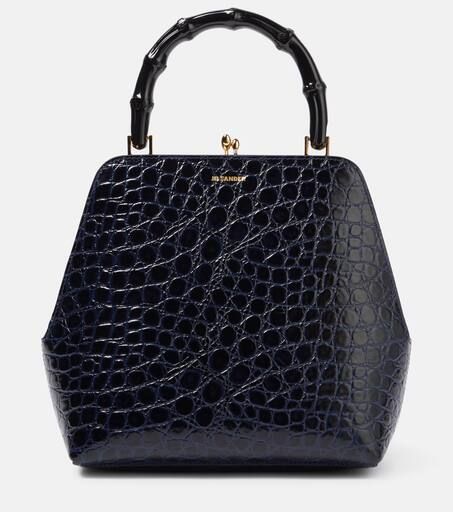 Goji Square croc-effect leather bag | Mytheresa (INTL)