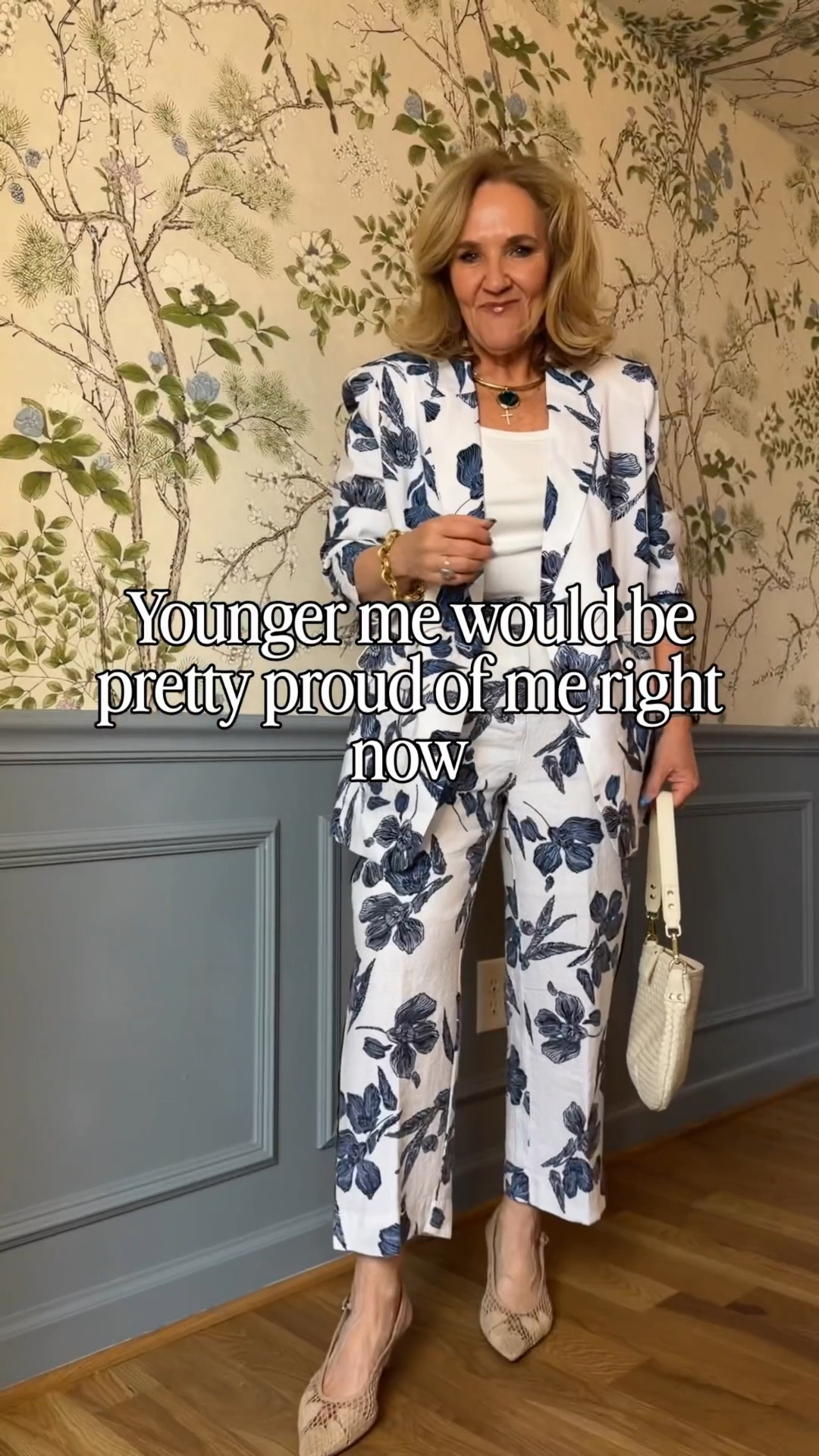 Linen pants and blazer perfect for graduations and showers. Vacations and luncheons. Wearing size 1.0 
The jacket is a stretched linen and is a subtle different fabric from the pants.


#LTKSaleAlert #LTKOver40 #LTKootd