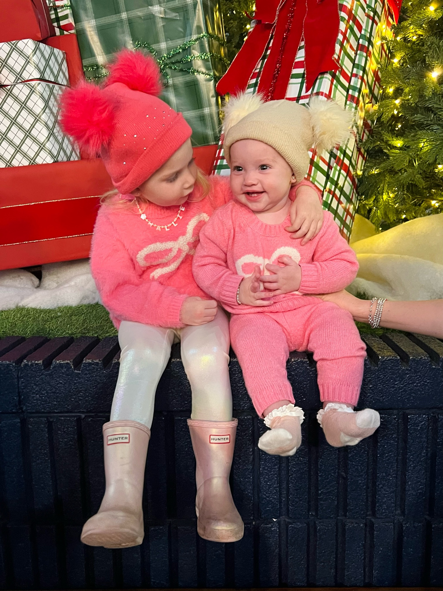 Linking the girl’s matching bow sweaters 💗
baby girl sweaters/ old navy baby girl/ baby girl beanie/ toddler girl name necklace/ toddler hunter rain boots  

#LTKKids #LTKFamily #LTKBaby
