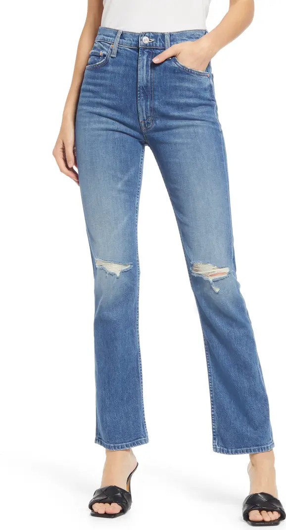 MOTHER Rider Skimp High Waist Straight Leg Jeans | Nordstrom | Nordstrom
