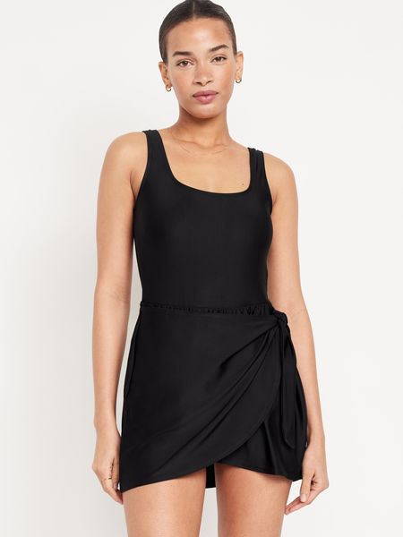 Side-Tie Swim Dress | Old Navy (US)